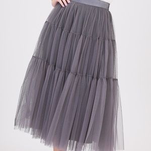 HYFVE Tulle Skirt - Dusty Rose